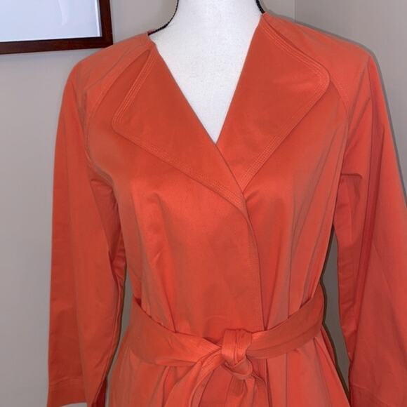 NWT Natori Chill cotton twill self tie jacket - Picture 4 of 12